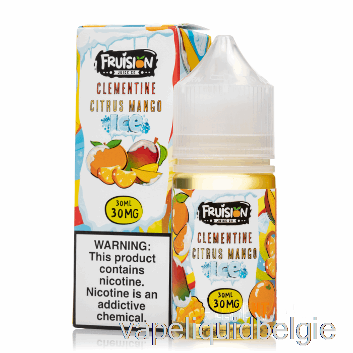 Vape Smaken Ijskoude Clementine Citrus Mango - Fruisionzouten - 30ml 50mg